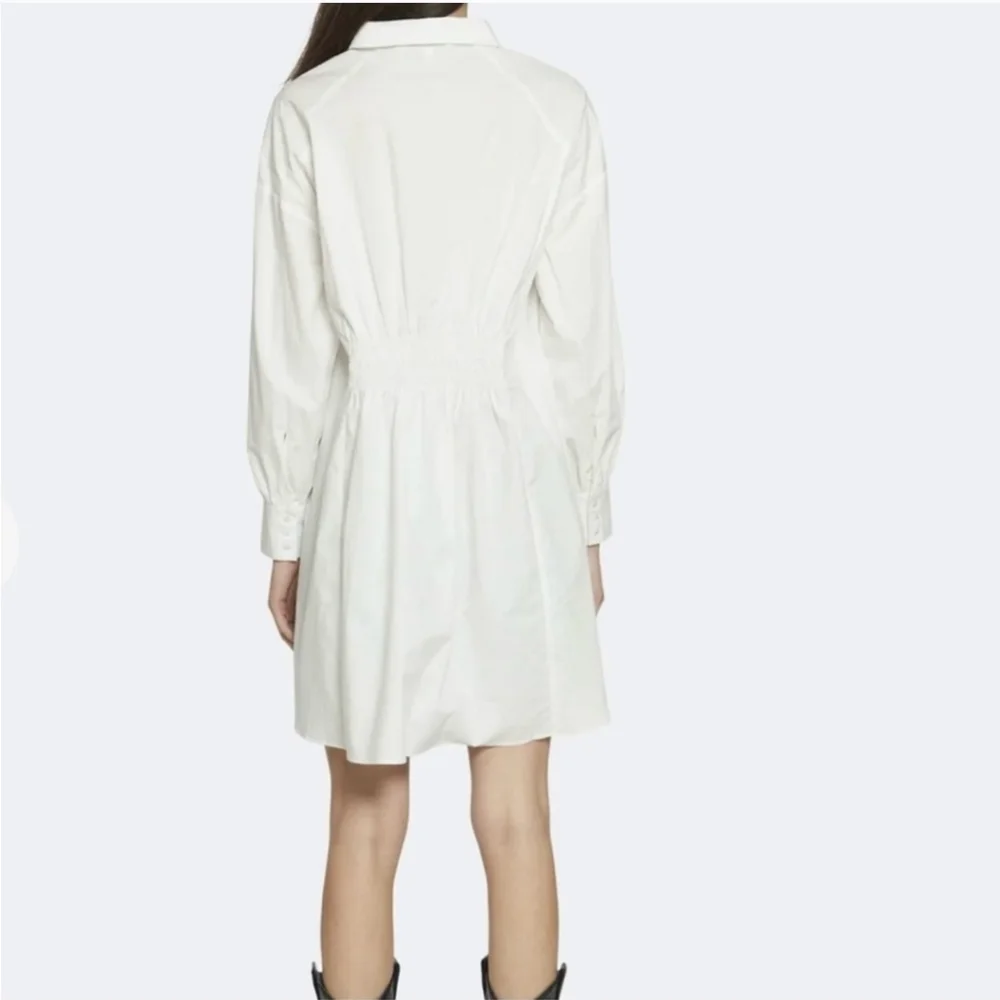Walter Baker Oversized White Cotton Tunic - Picture 2 of 7